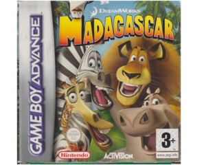 Madagascar m. kasse og manual (forseglet) (GBA)