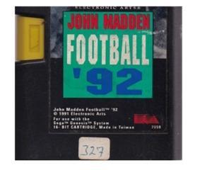 John Madden Football 92 (SMD)