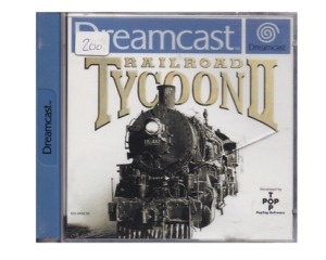 Railroad Tycoon II m. kasse og manual (Dreamcast)