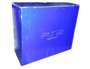 PS2 sort incl. 1 pad m. kasse (slidt) og manual