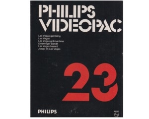 #23 Las Vegas Gambeling m. kasse (slidt) og manual (pap)