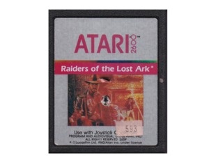 Raiders of the Lost Ark (dårlig label) (Atari 2600)