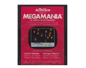 Megamania (Atari 2600) (dårlig label)