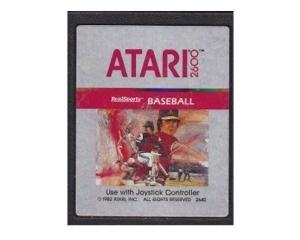 Realsports Baseball (Atari 2600) (dårlig label)