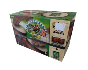 Donkey Konga 2 m. bongoer (komplet) (forseglet) (GameCube)