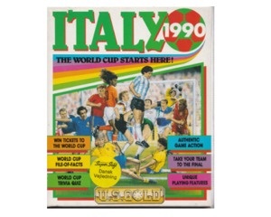 Italy 1990 (Amiga) (512k) m. kasse og manual