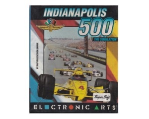 Indianapolis 500 (Amiga) (512k/1mb) m. kasse og manual