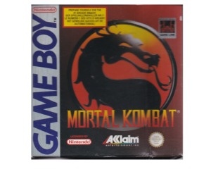 Mortal Kombat m. kasse og manual (GameBoy)