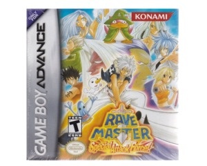 Rave Master : Special Attack Force m. kasse og manual (forseglet) (GBA)