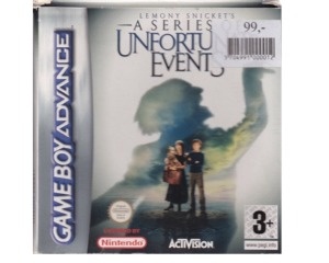 Lemony Snicket's : A Series of Unfortunate Events m. kasse og manual (GBA)