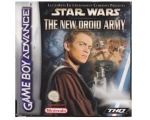 Star Wars : The New Droid Army m. kasse og manual (GBA)