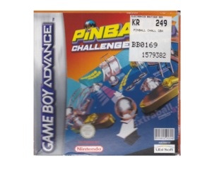 Pinball Challenge Deluxe m. kasse og manual (GBA)