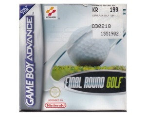 Final Round Golf m. kasse og manual (GBA)