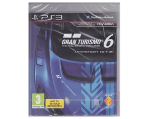 Gran Turismo 6 (Anniversary Edition) u. manual (PS3)