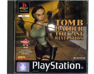 Tomb Raider : The Last Revelation u. manual (PS1)