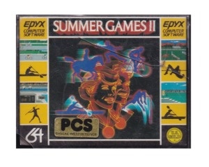 Summer Games II (bånd) (kasse slidt) u. manual (Commodore 64)