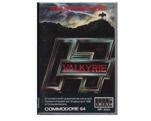 Valkyrie 17  (bånd) (kasse slidt) u. manual (Commodore 64)