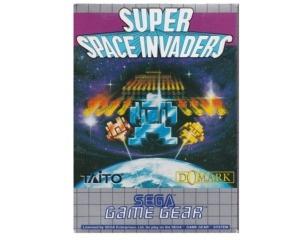 Super Space Invaders m. kasse og manual (Game Gear)
