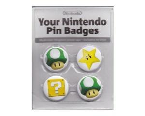 Nintendo Pin Badges Sæt