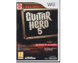 Guitar Hero 5 (forseglet) (Wii)
