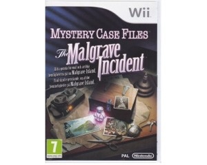 Mystery Case Files : The Malgrave Incident (Wii)