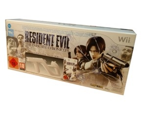 Resident Evil : The Darkside Chronicles  incl. Zapper m. kasse og manual (Wii)