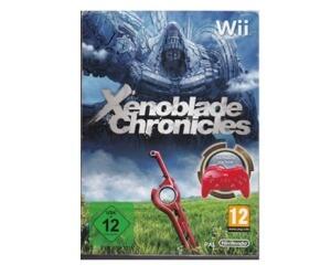 Xenoblade Chronicles incl. Rød Wii Classic Pro Controller (Wii)