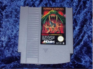 Swords and Serpents (fransk) (NES)