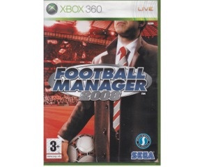 Football Manager 2008 u. manual (Xbox 360)
