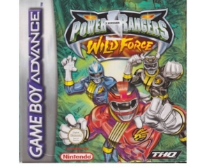 Power Rangers : Wild Force m. kasse  og manual (GBA)