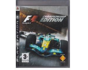 F1 Championship Edition (PS3)