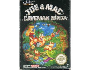 Joe & Mac Caveman Ninja (scn) m. kasse (slidt) (NES)
