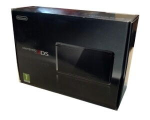 Nintendo 3DS (Cosmo Black) (scn) m. kasse og manual