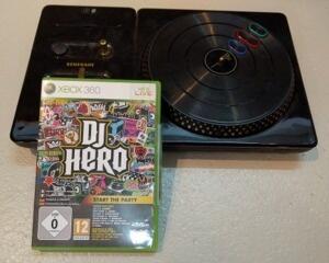 DJ Hero Turntable m. spil (Xbox 360)