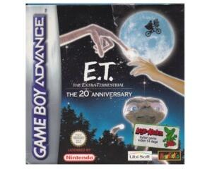 E.T. m. kasse og manual (GBA)