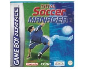 Total Soccer Manager m. kasse og manual (GBA)