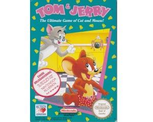 Tom & Jerry (scn) m. kasse (slidt) og manual (NES)