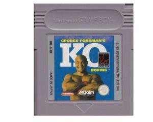 George Foreman's K.O. Boxing (GameBoy)