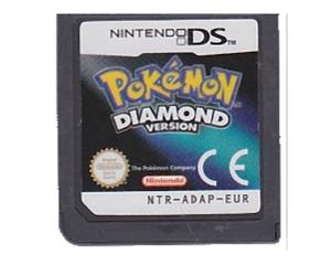 Pokemon Diamond u. kasse og manual (dårlig label) (Nintendo DS)