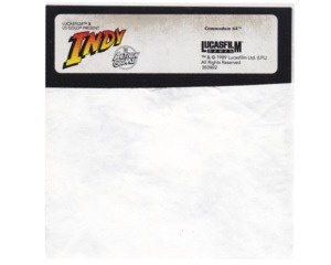 Indiana Jones and the Last Crusade : The Action Game (disk) kun disk (Commodore 64)