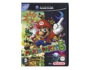 Mario Party 6 u. manual og mikrofon  (GameCube)