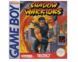 Shadow Warriors (scn) m. kasse og manual (GameBoy)
