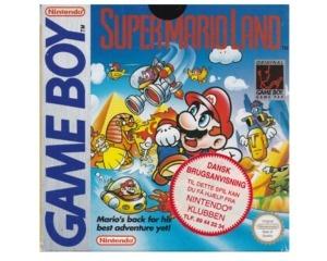 Super Mario Land m. kasse og manual (scn) (GameBoy)