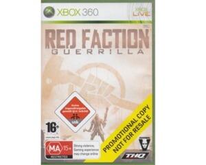 Red Faction : Guerrilla u. manual (promotinal copy) (Xbox 360)