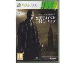 Testament of Sherlock Holmes, The (Xbox 360)