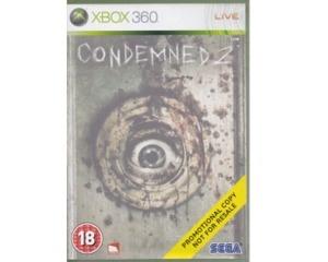 Condemned 2 u. manual  (promotional copy) (Xbox 360)
