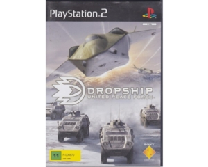 Dropship : United Peace Force u. manual (PS2)