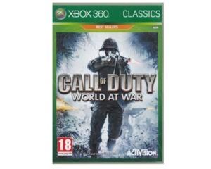 Call of Duty : World at War (classics) u. manual (Xbox 360)