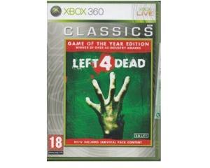 Left 4 Dead (game of the year edition) (classics) (Xbox 360)
