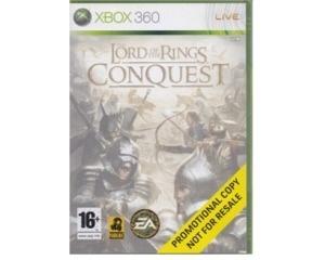 Lord of the Rings : Conquest (promotional copy) u. manual (Xbox 360)